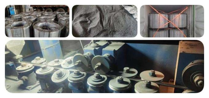 মিশ্রিত ধাতু ক্যালসিয়াম কোরড ওয়্যার খাদ প্রায় কোরড ওয়্যার 1.3 সেমি 2